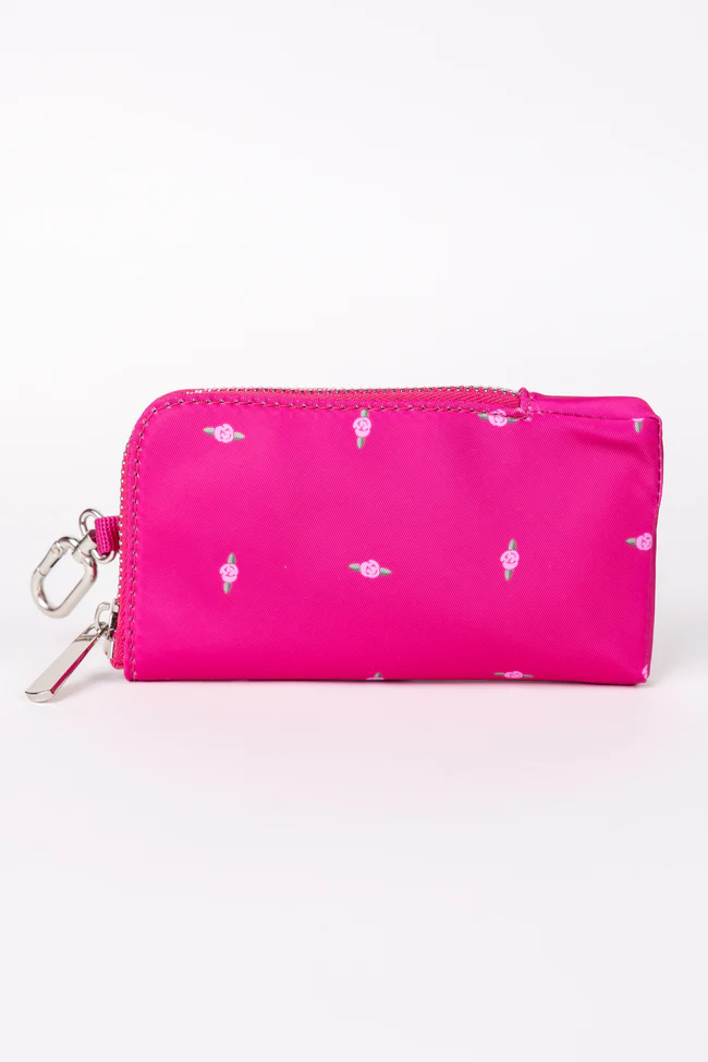 Active State Fuchsia Petal Pop Dual Pouch Wristlet DOORBUSTER - Image 5