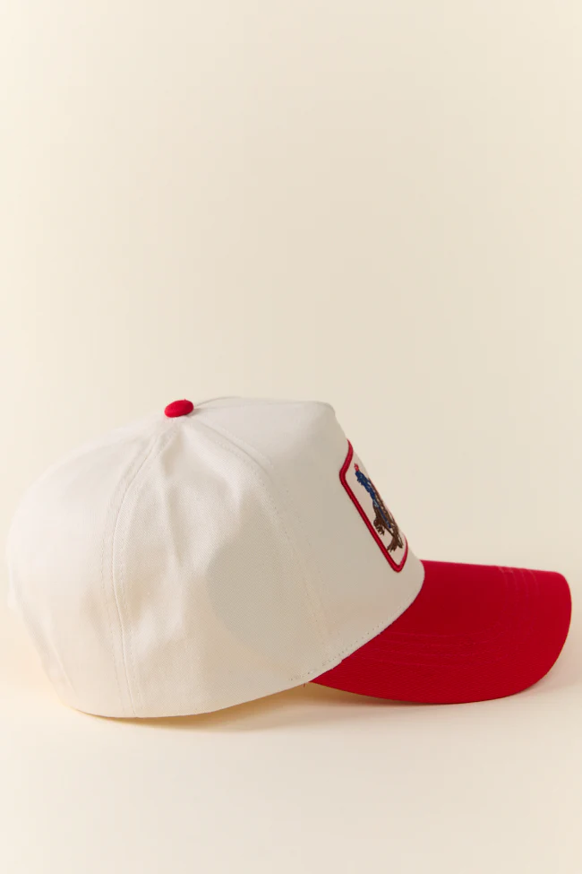 All American Cowgirl Red Trucker Hat DOORBUSTER - Image 5