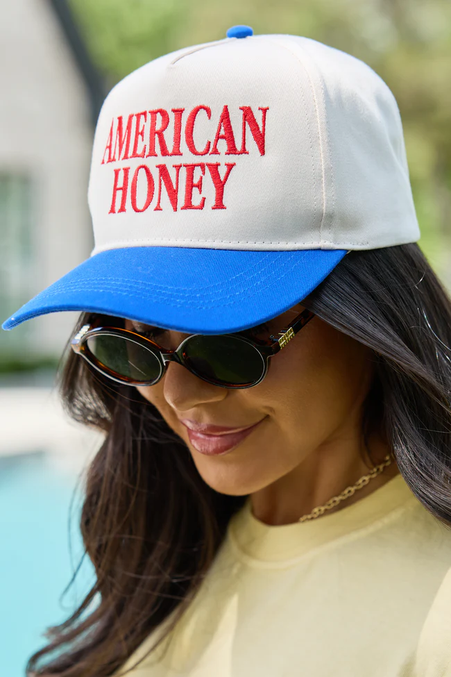 American Honey Blue Trucker Hat DOORBUSTER - Image 3