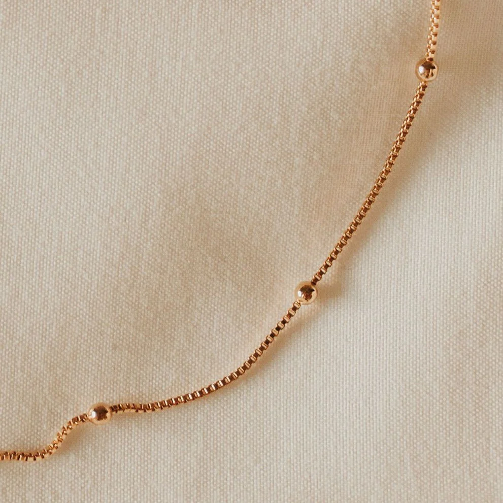 Annie Gold Filled Satellite Necklace - Image 3