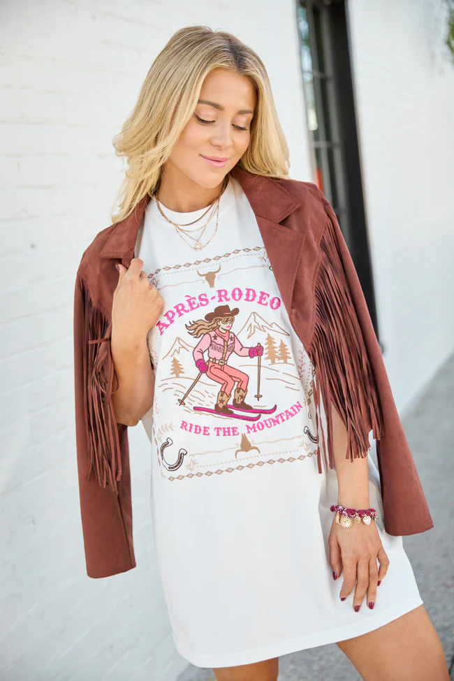 Apres Rodeo T-Shirt Dress FINAL SALE