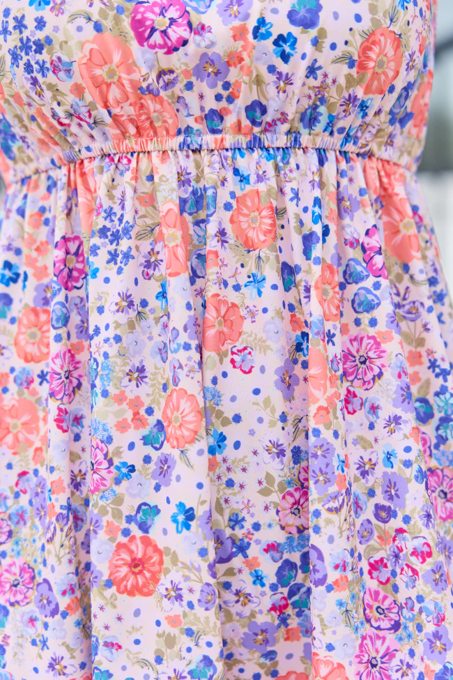 Barbara Multi Floral Dress - Image 5