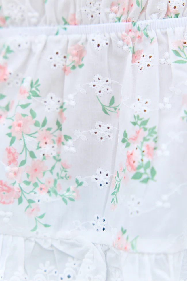 Briar Pink Floral Babydoll Tank - Image 6