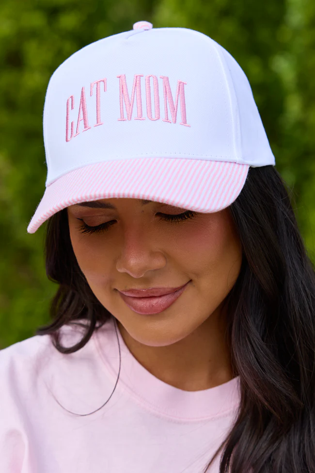 Cat Mom Pink Hat DOORBUSTER - Image 3