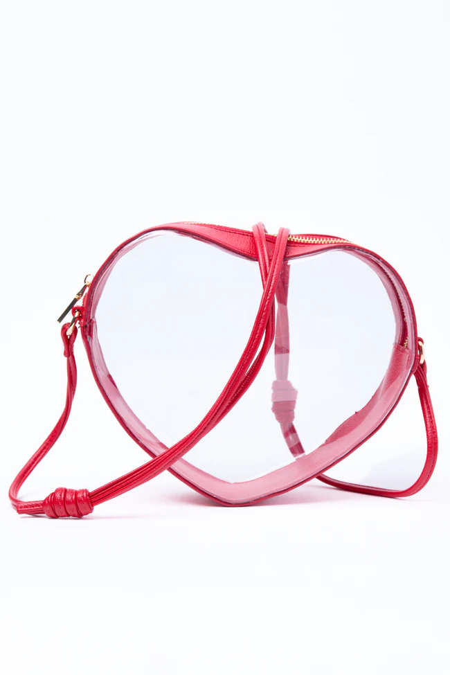 Cat Red Heart Handbag FINAL SALE - Image 3