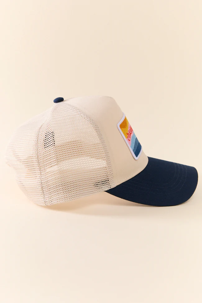 Chasing Sunsets Blue Trucker Hat DOORBUSTER - Image 4