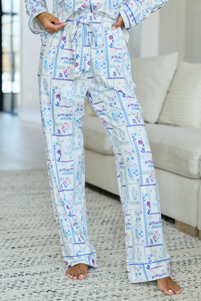 Cozy Crush Pajama Pants - Botanical Bliss FINAL SALE - Image 2