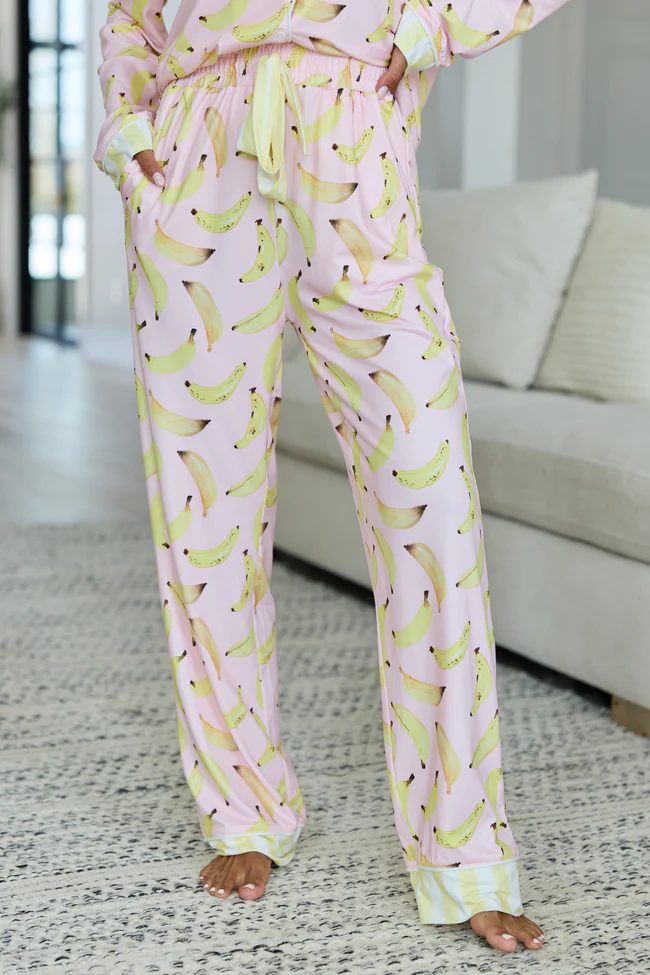 Cozy Crush Pajama Pants - Banana Bliss FINAL SALE - Image 2