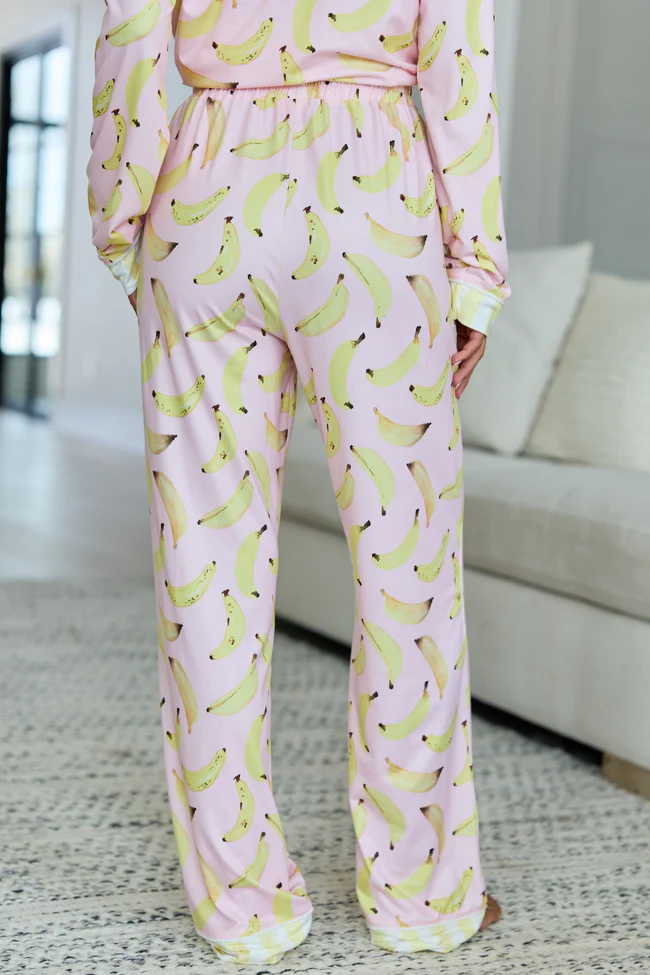 Cozy Crush Pajama Pants - Banana Bliss FINAL SALE - Image 4