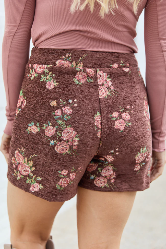 Edin Brown Tapestry Skort FINAL SALE - Image 4
