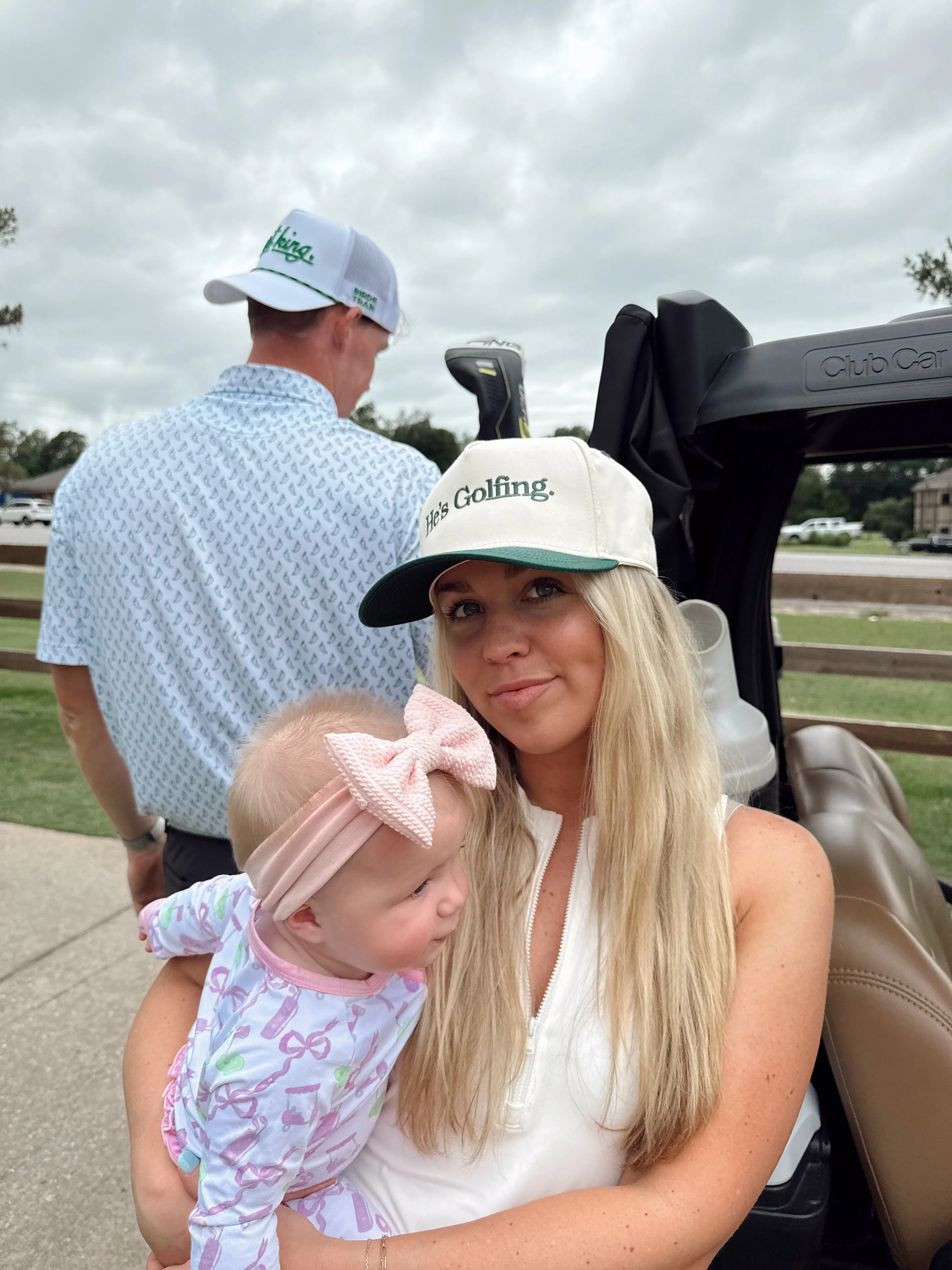 KenzKustomz Green Vintage Trucker Hat - He's Golfing - Image 3