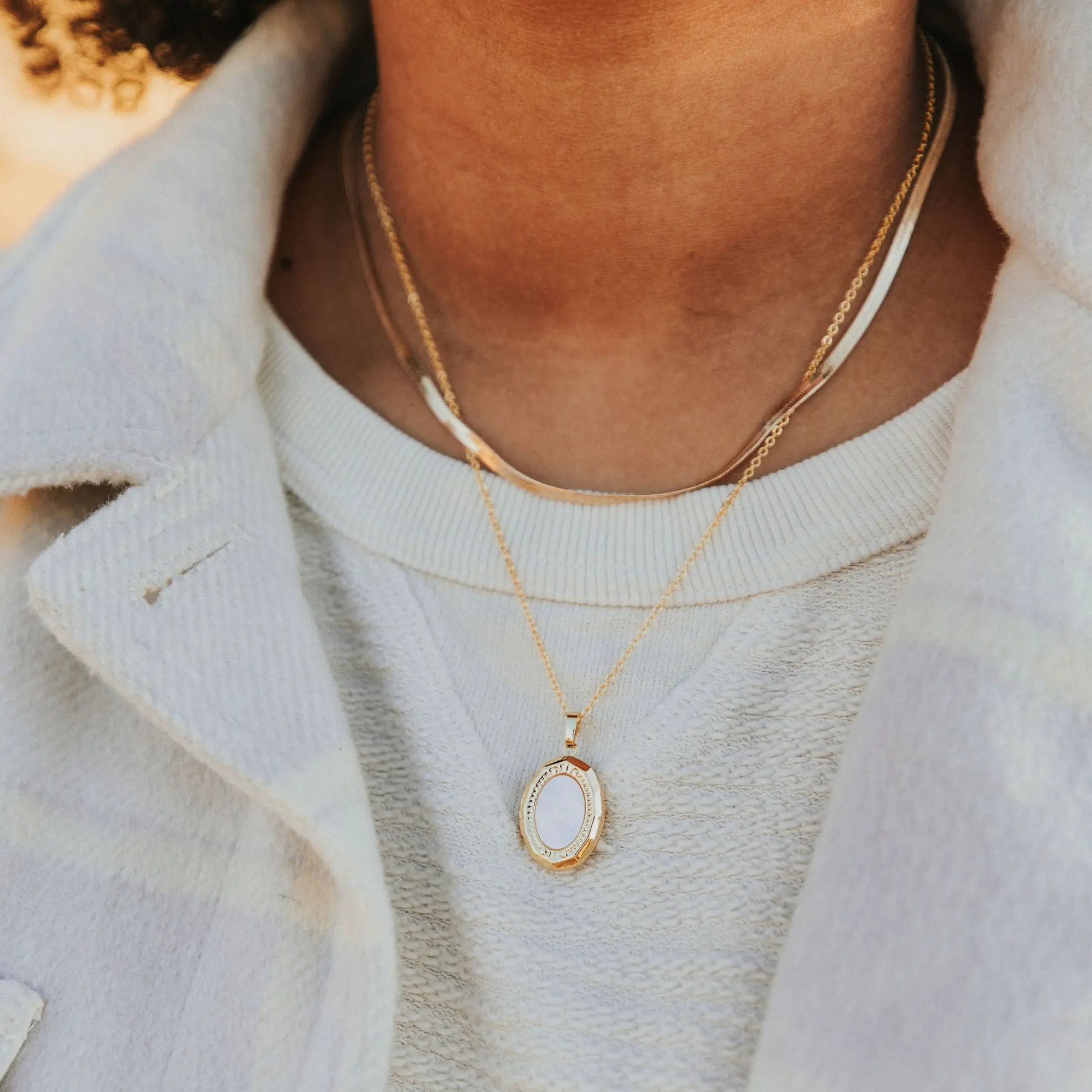 Isabelle Locket Necklace - Image 6