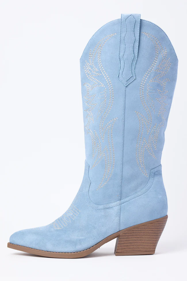 Jubilee Blue Cowboy Boots SALE - Image 2