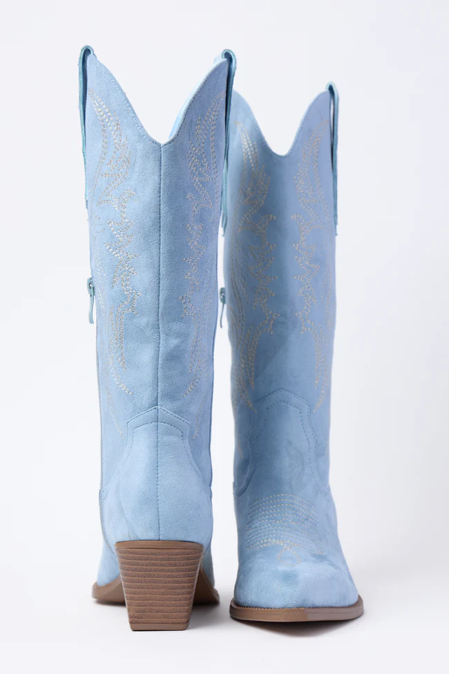 Jubilee Blue Cowboy Boots SALE - Image 4