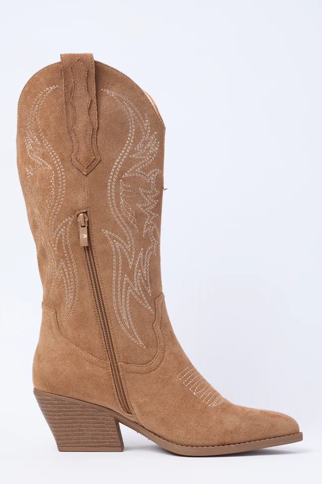 Jubilee Brown Cowboy Boots SALE - Image 3