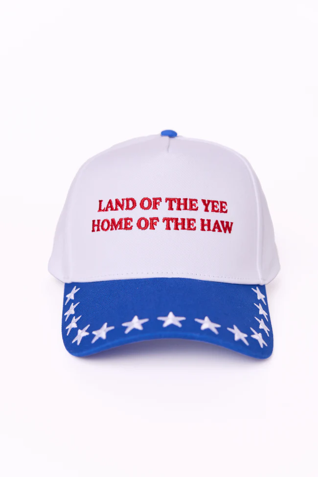 Land Of The Yee Home Of The Haw Trucker Hat - Image 3