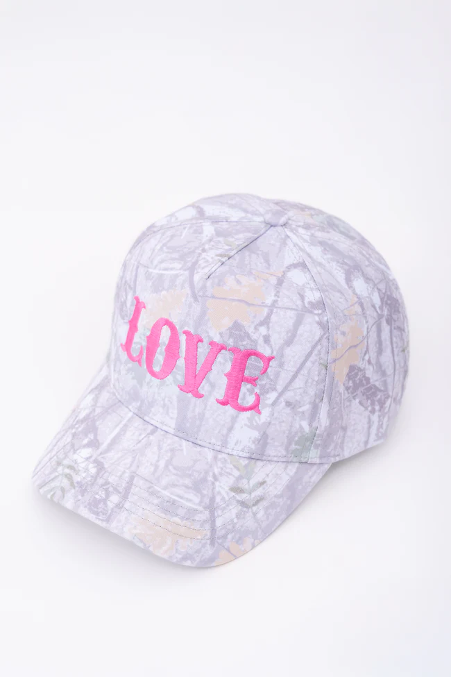 Love Camo Trucker Hat FINAL SALE - Image 4