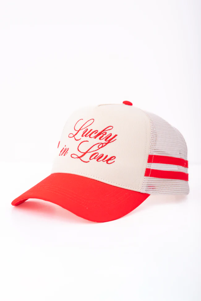 Lucky In Love Trucker Hat FINAL SALE - Image 4
