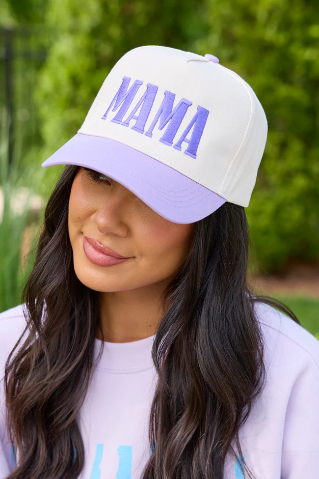 Mama Lavender Trucker Hat DOORBUSTER