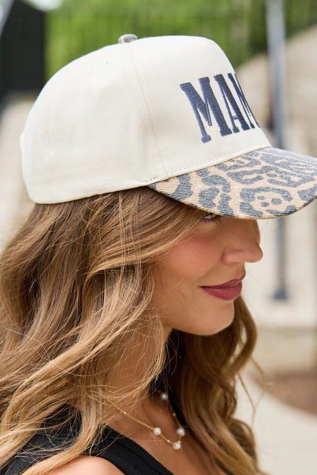 Mama Leopard Trucker Hat DOORBUSTER - Image 4