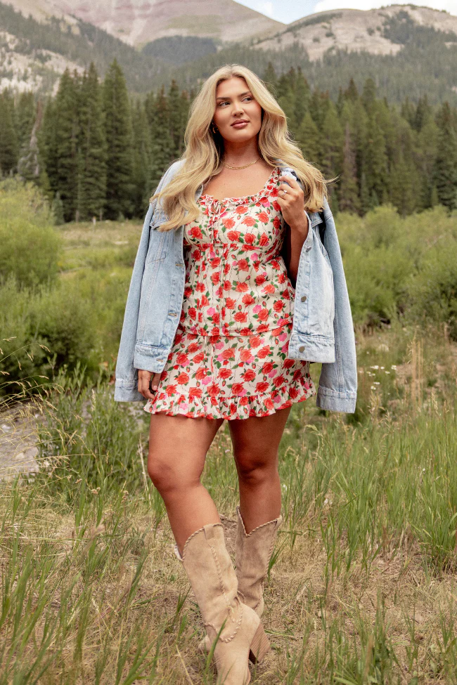 McKenna Red Roses Skort Set SALE - Image 6