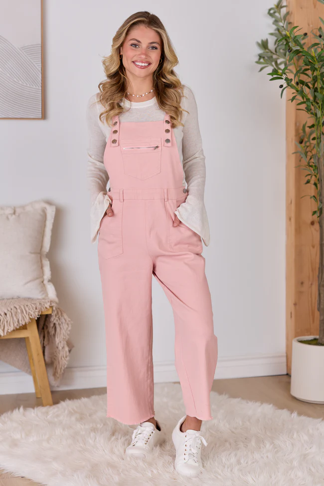 Meilani Pink Overalls FINAL FINAL SALE