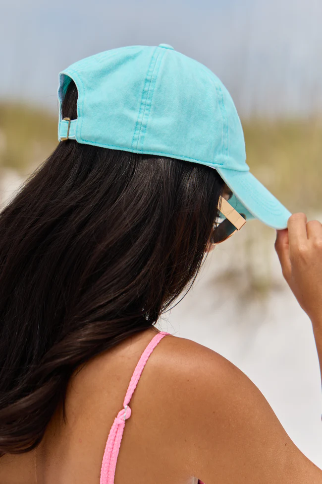Mint Sunshine And Coffee Baseball Hat DOORBUSTER - Image 4