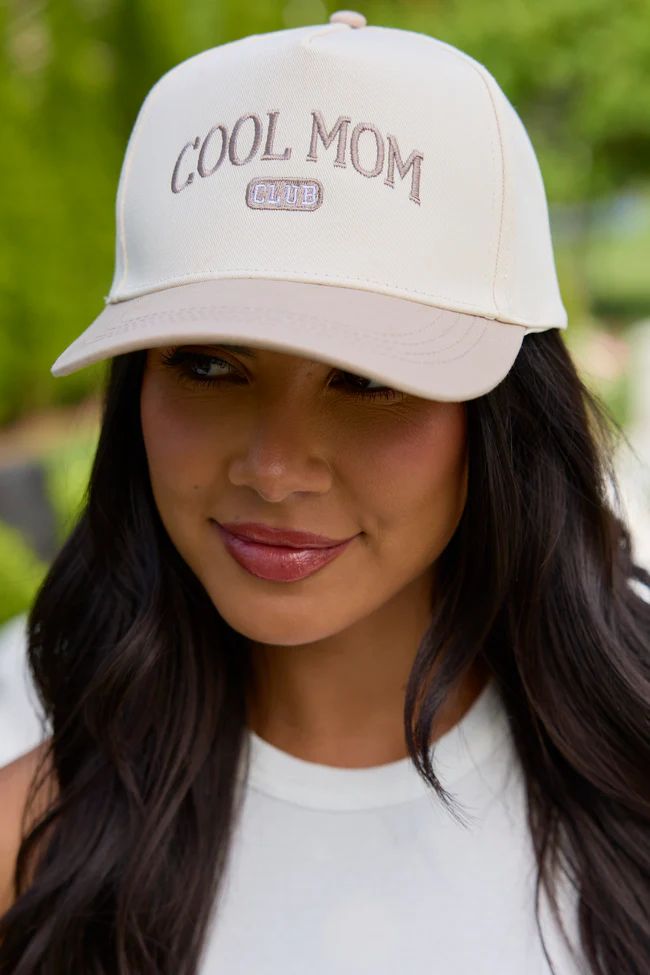 Cool Mom Beige Trucker Hat DOORBUSTER - Image 2
