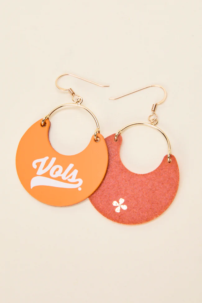 Nina University Of Tennessee Vols Earrings FINAL SALE - Image 3