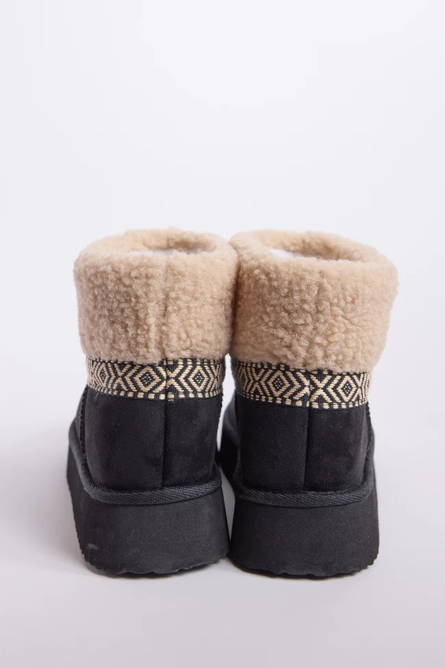 Payton Black Platform Boots FINAL SALE - Image 6