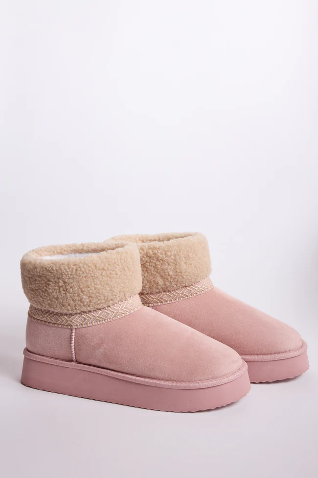 Payton Blush Platform Boots FINAL SALE - Image 2