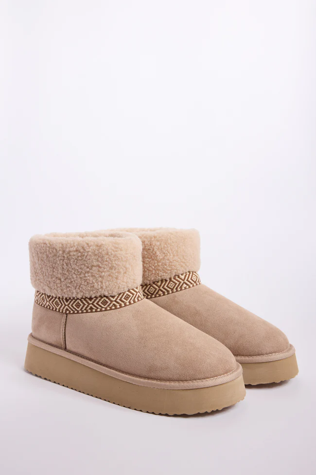 Payton Sand Platform Boots FINAL SALE - Image 2