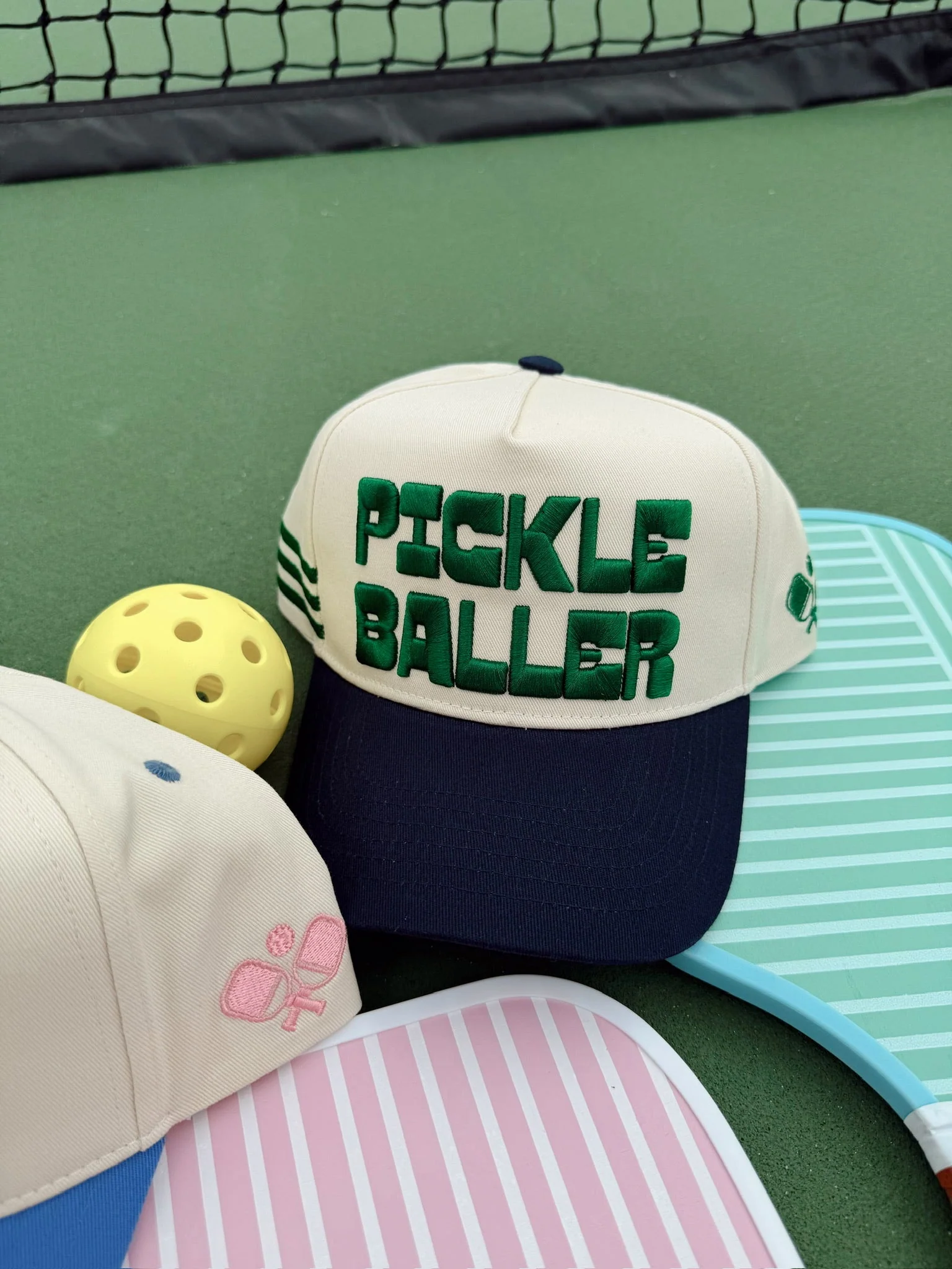KenzKustomz Vintage Trucker Hat - Pickleballer - Image 17