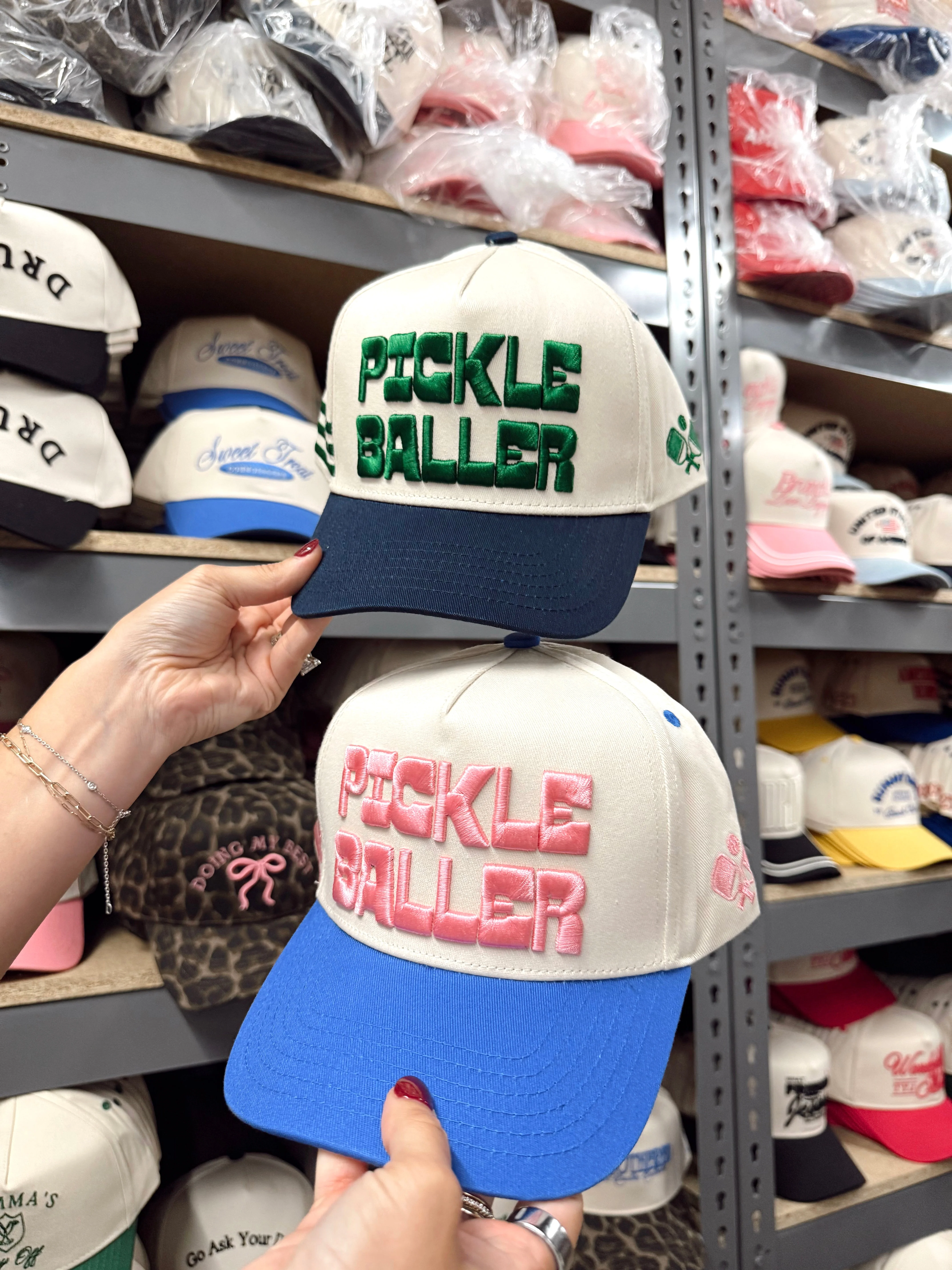 KenzKustomz Vintage Trucker Hat - Pickleballer - Image 3