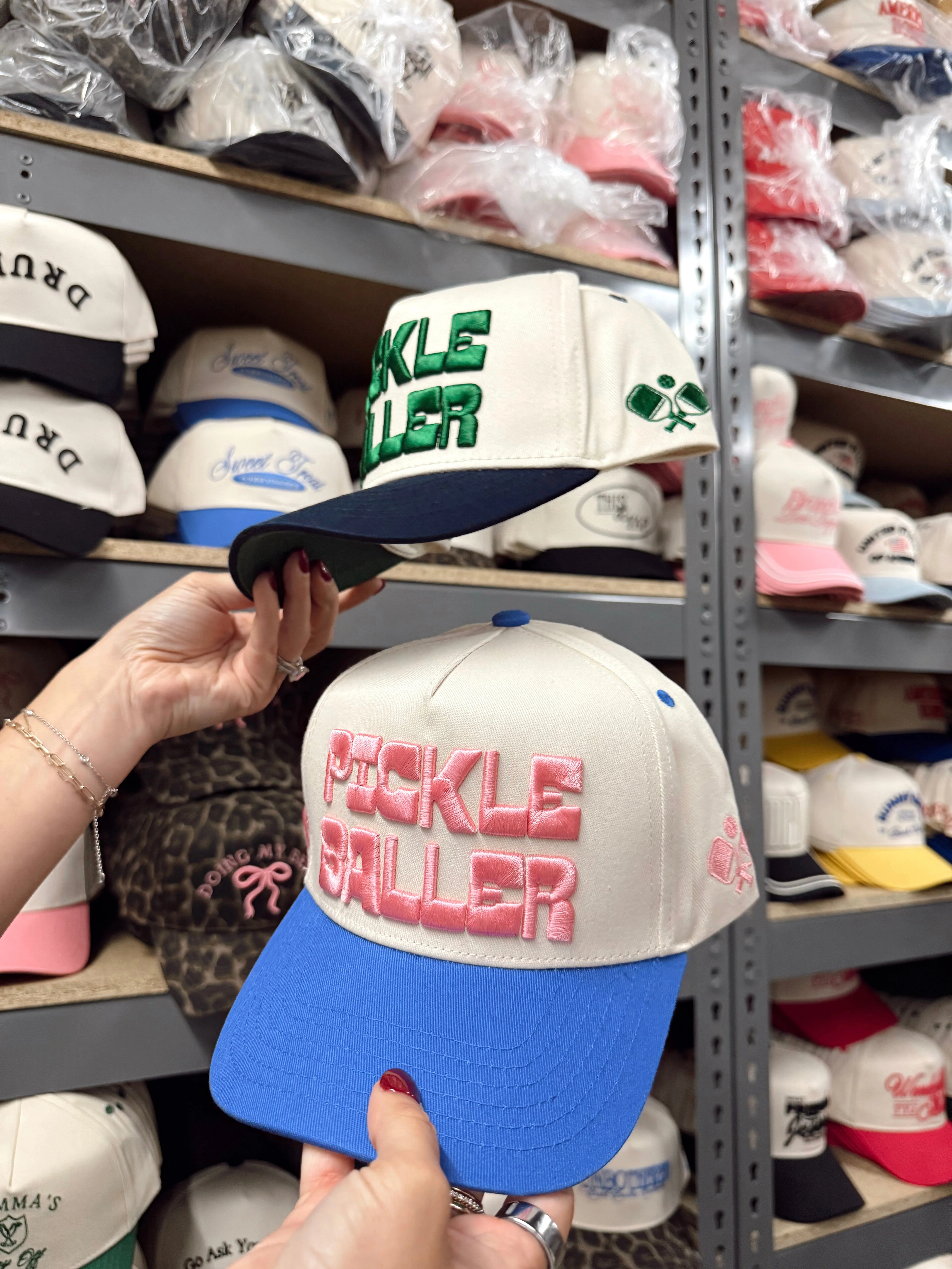 KenzKustomz Vintage Trucker Hat - Pickleballer - Image 4