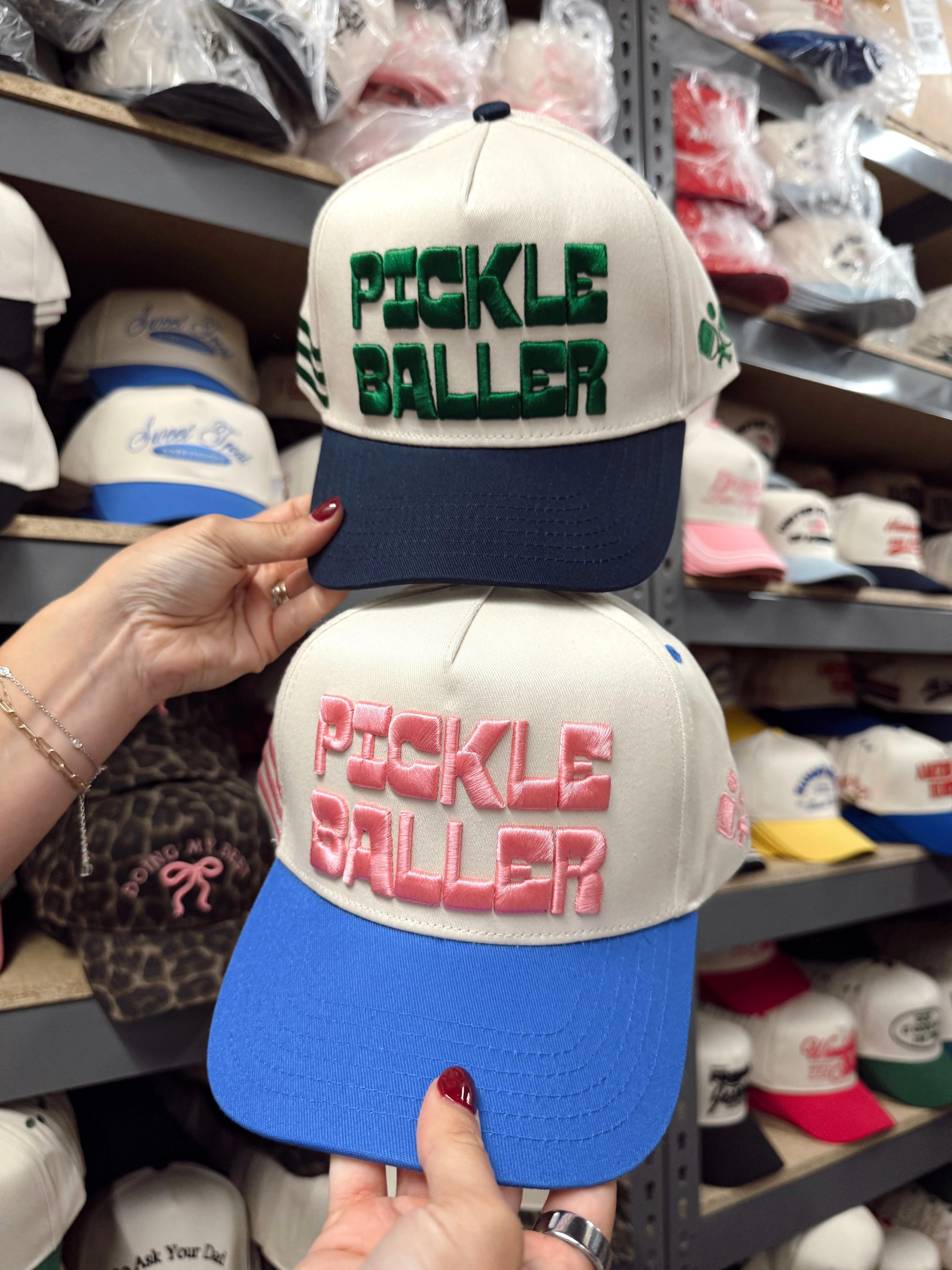 KenzKustomz Vintage Trucker Hat - Pickleballer - Image 7