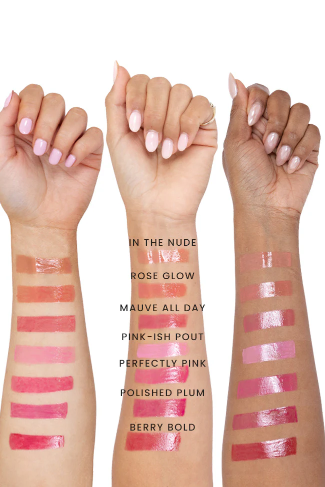 Pink Lily Beauty Blooming Gloss Tinted Lip Oil - Rose Glow FINAL SALE - Image 5
