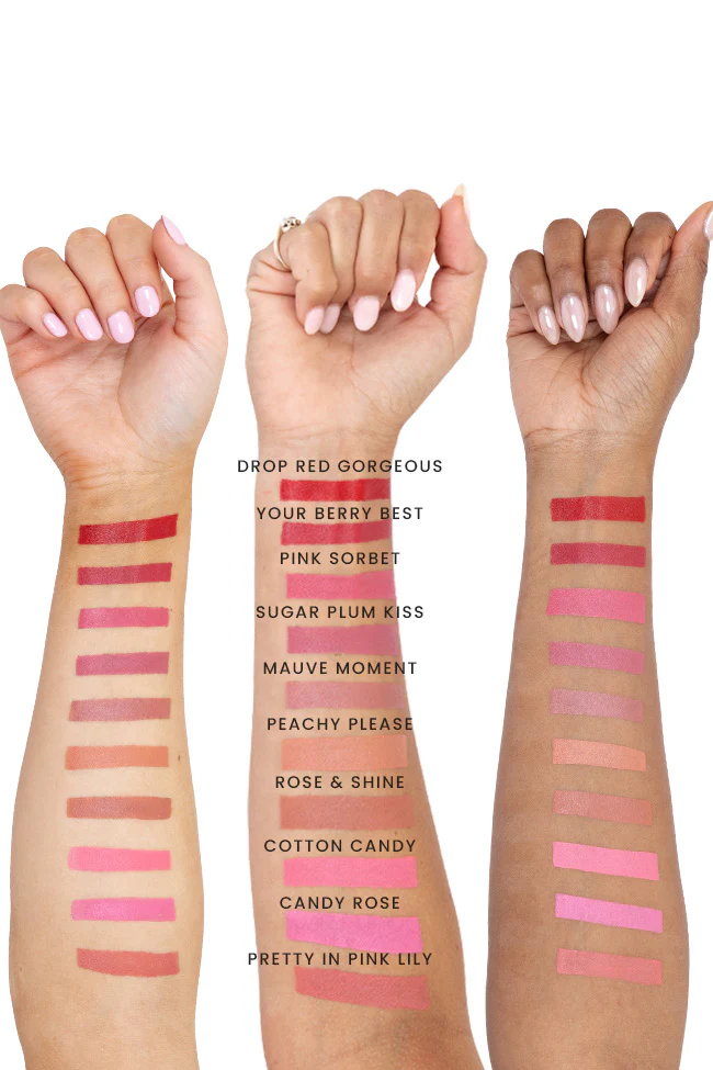 Pink Lily Beauty Double Bloom Dual Lipstick and Lip Liner - Sugar Plum Kiss FINAL SALE - Image 6
