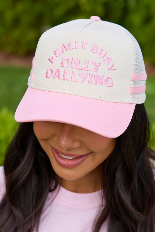 Really Busy Dilly Dallying Trucker Hat DOORBUSTER - Image 3