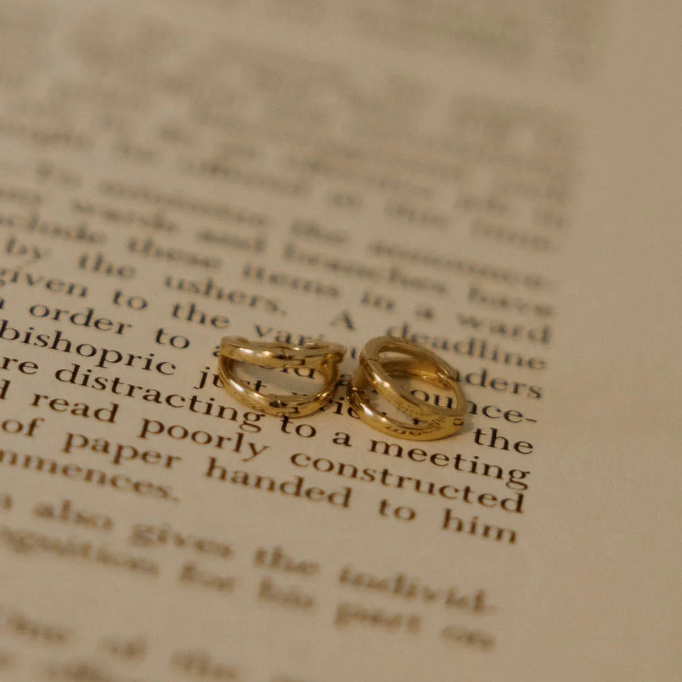 Sadie Double Band Hoop Earrings - Image 4