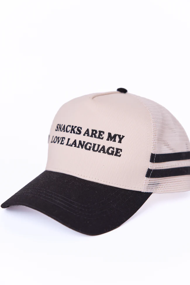 Snacks Are My Love Language Trucker Hat - Image 5