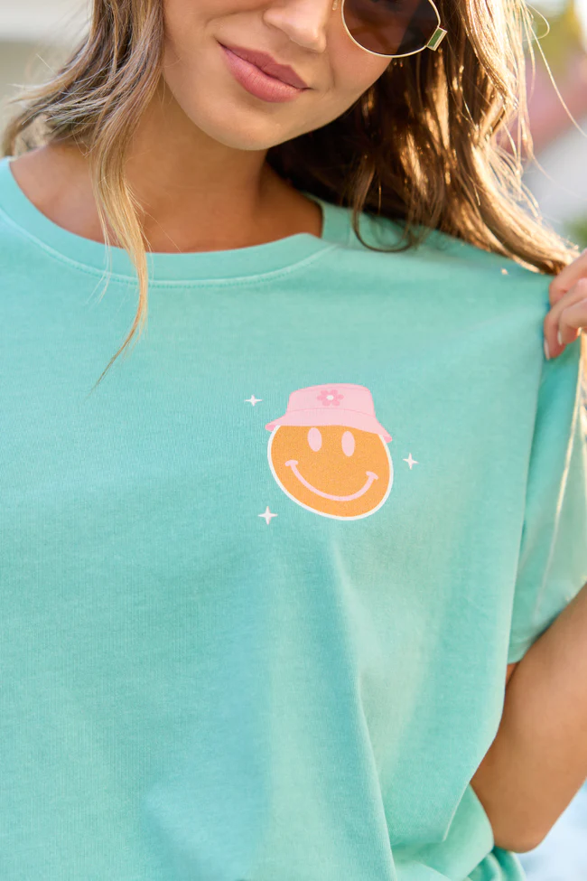 Stay Salty Mint Graphic Tee - Image 3