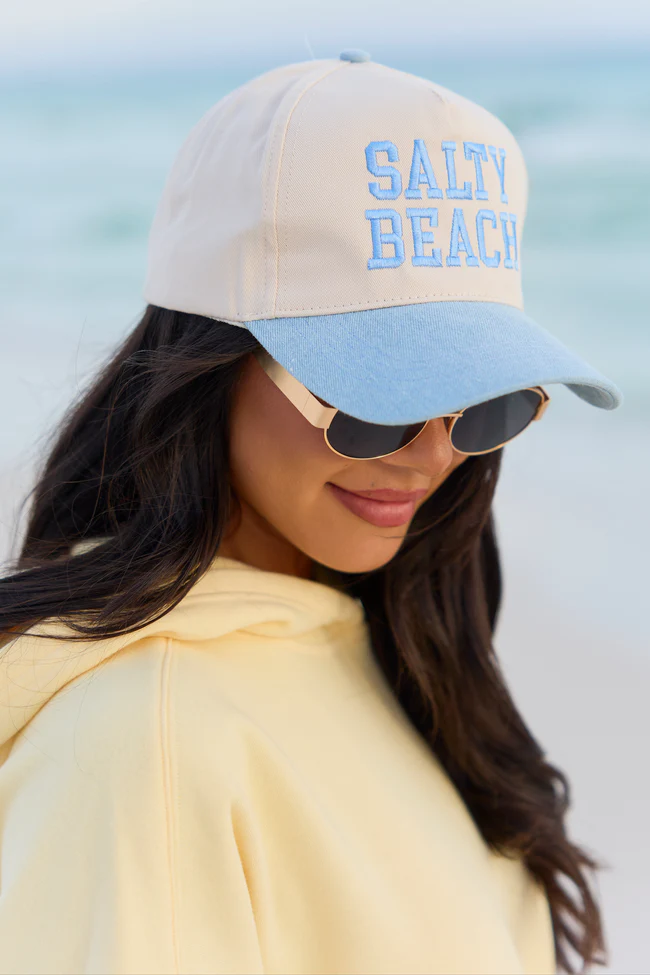Salty Beach Blue Trucker Hat DOORBUSTER - Image 2