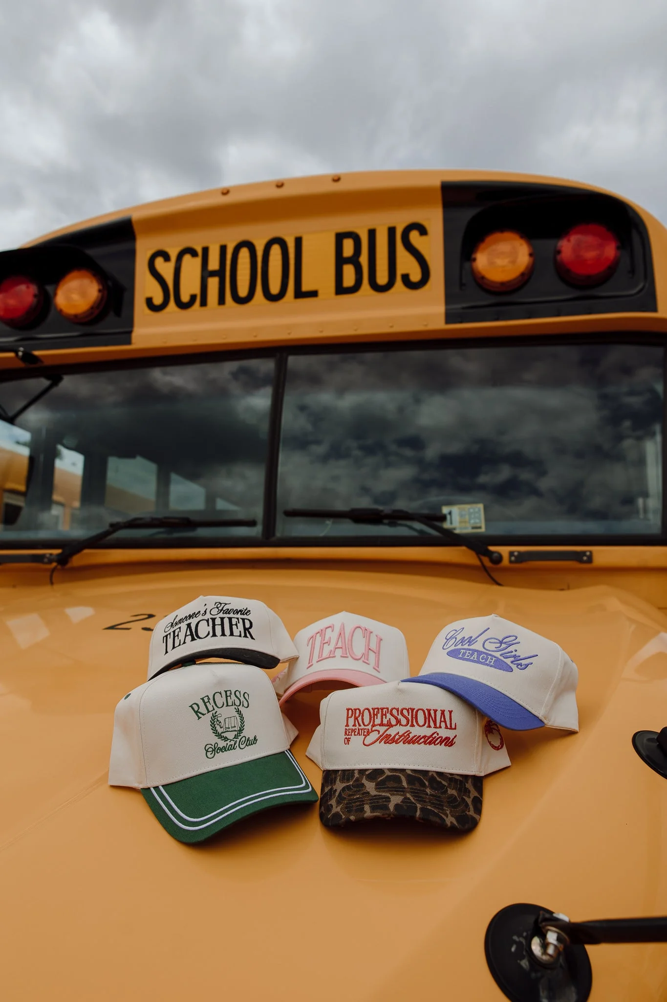 KenzKustomz Pink Vintage Trucker Hat - Teach - Image 12