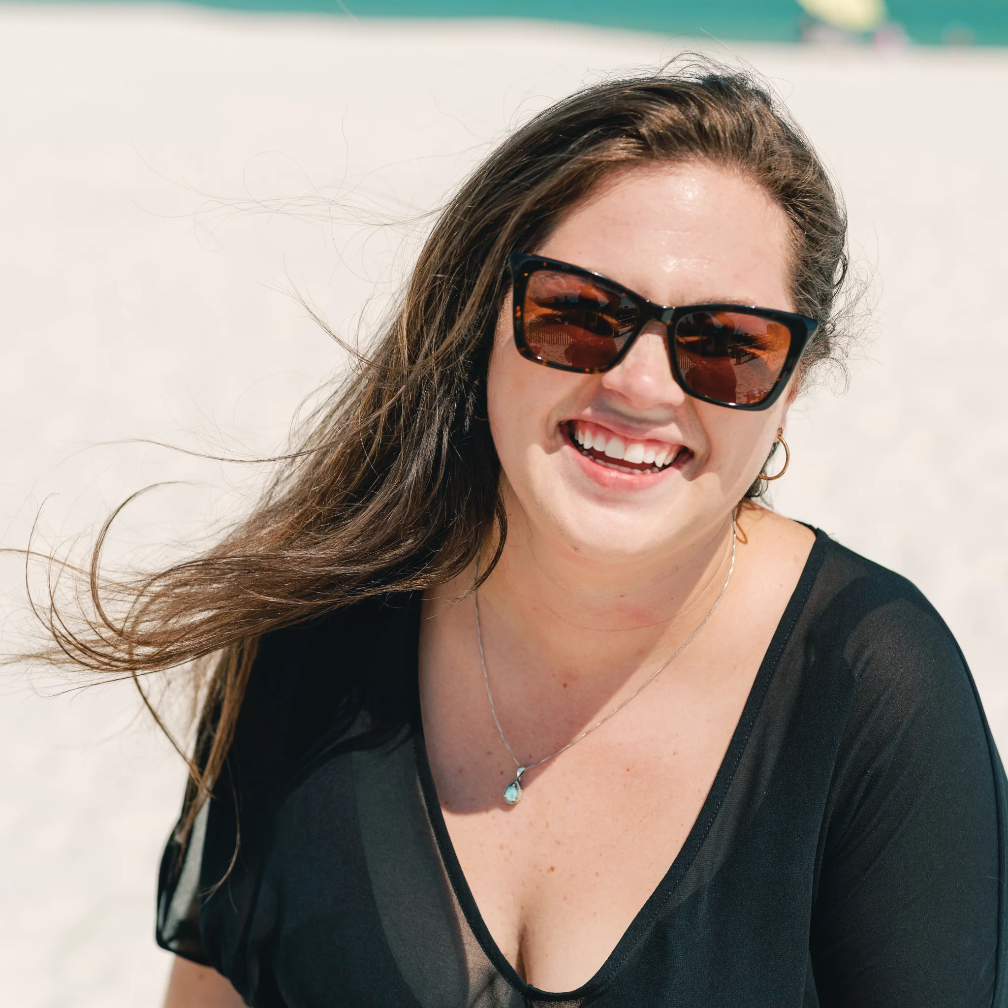 Toni Tortoise Sunglasses - Image 6
