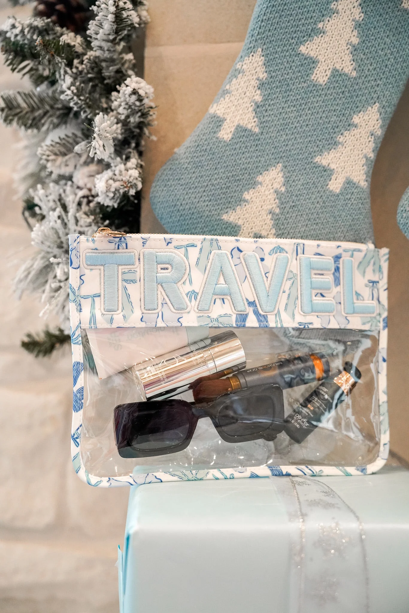 KenzKustomz Blue Bow Clear Pouch - Travel - Image 7