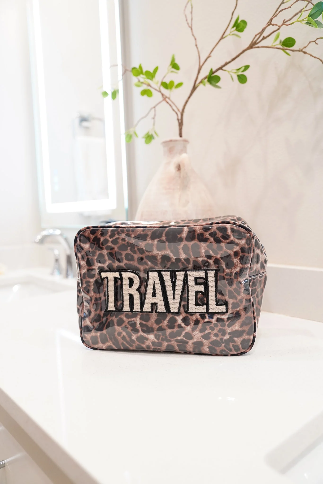 KenzKustomz Leopard Clear Coat XL Bag - Travel *PREORDER - Image 2