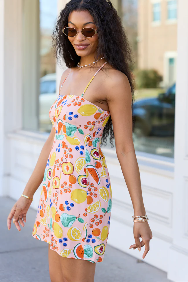 Undeniable Growth Multi Icon Print Mini Dress SALE - Image 4