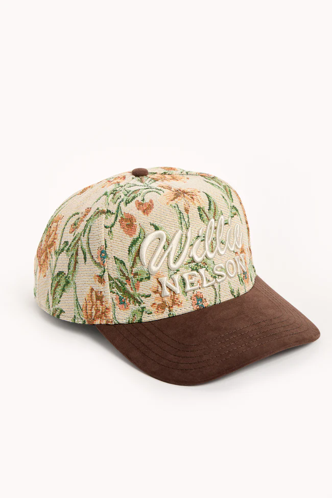 Willie Nelson Tapestry Trucker Hat FINAL SALE - Image 3