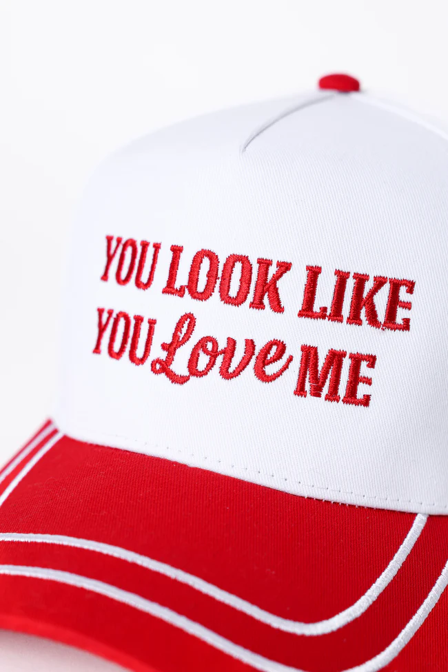 You Look Like You Love Me Trucker Hat - Image 3